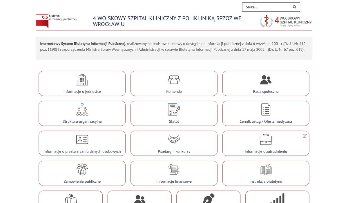 BIP 4WSK - Biuletyn Informacji Publicznej